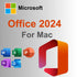 Microsoft Office Mac 2024 | Vollversion | Word, Excel, PowerPoint, Outlook