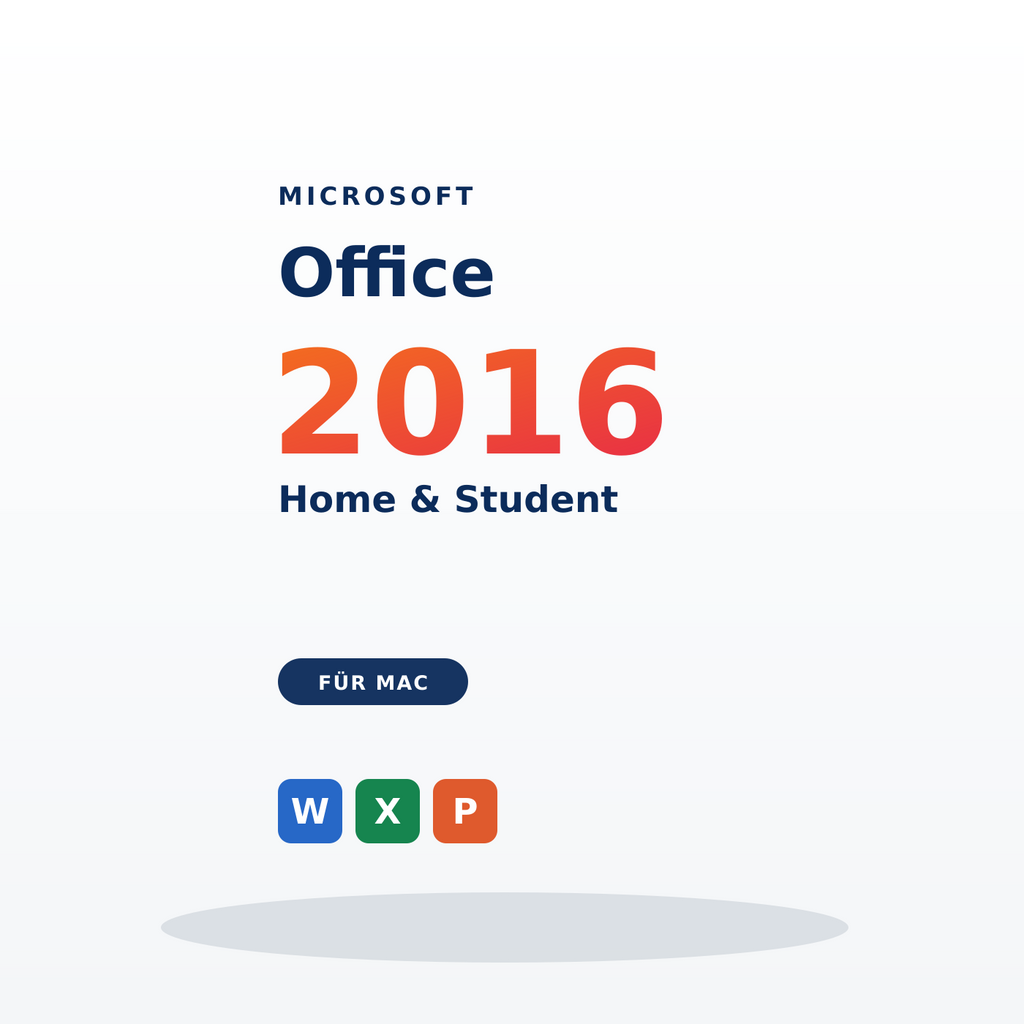 Microsoft Office 2016 Home & Student für Mac – Produktansicht 2