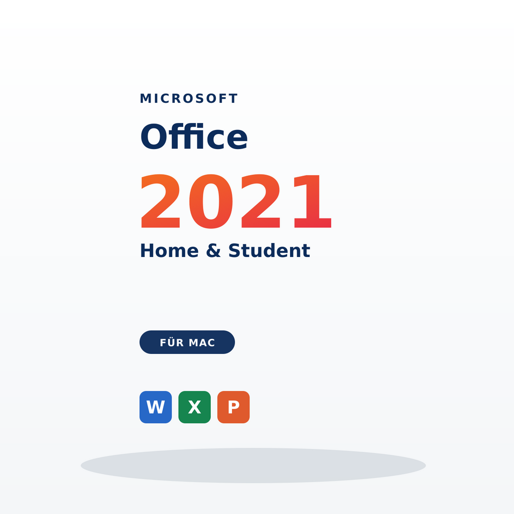 Microsoft Office 2021 Home & Student für Mac – Produktansicht 2