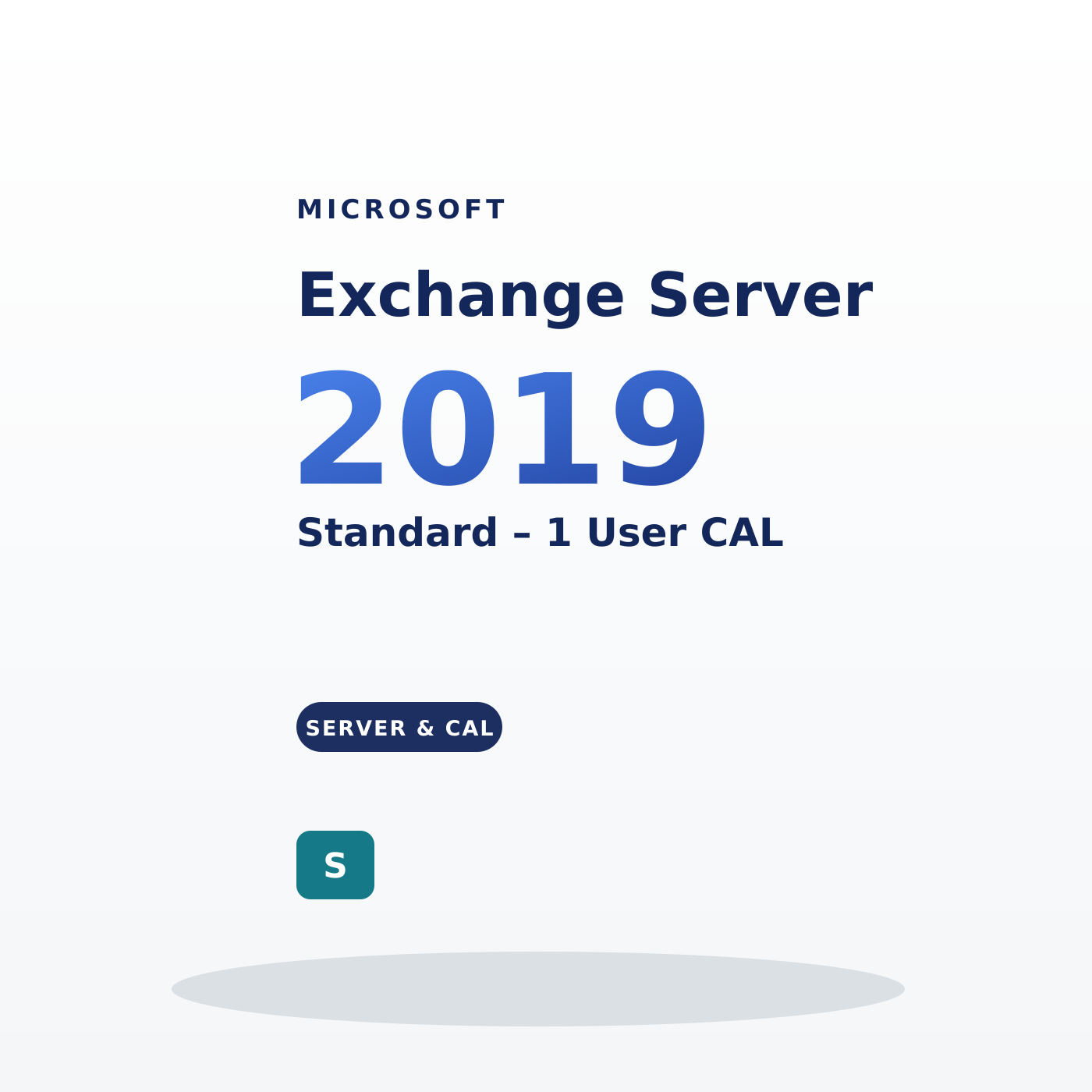 Microsoft Exchange Server 2019 Standard – 1 User CAL