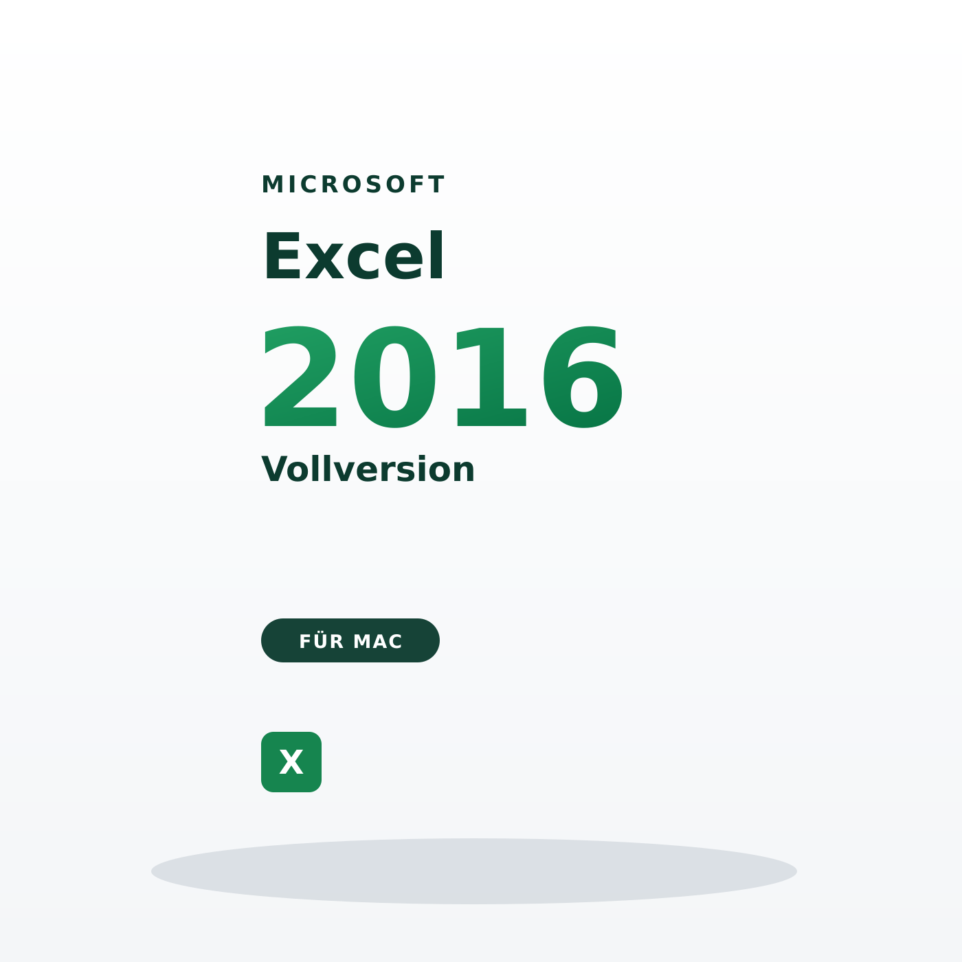 Microsoft Excel 2016 für Mac