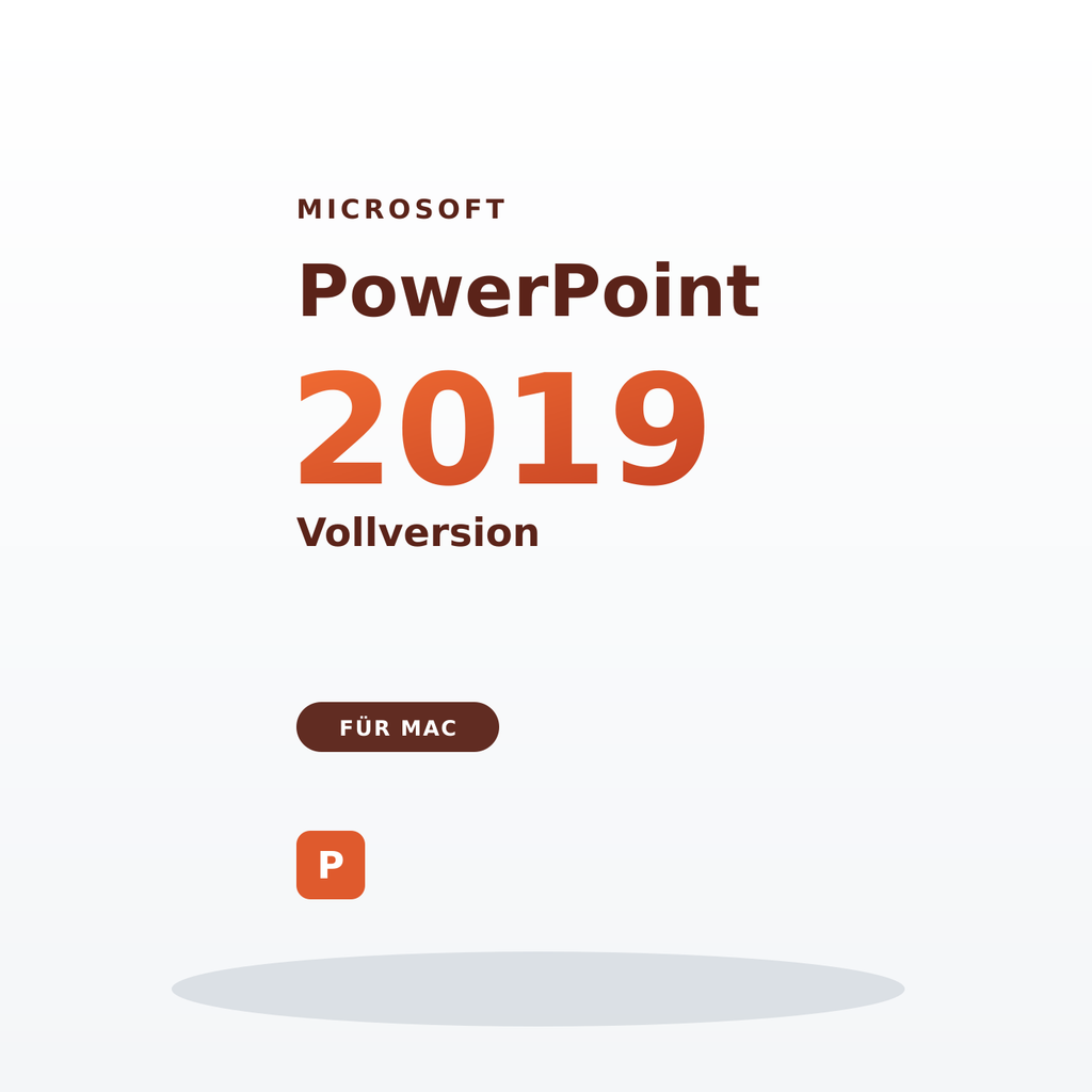 Microsoft PowerPoint 2019 für Mac