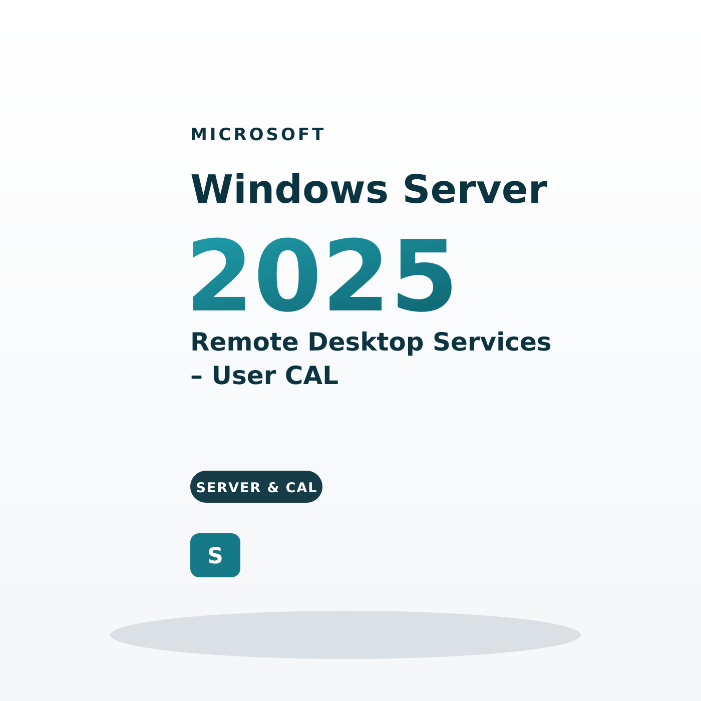 Microsoft Windows Server 2025 Remote Desktop Services – User CAL