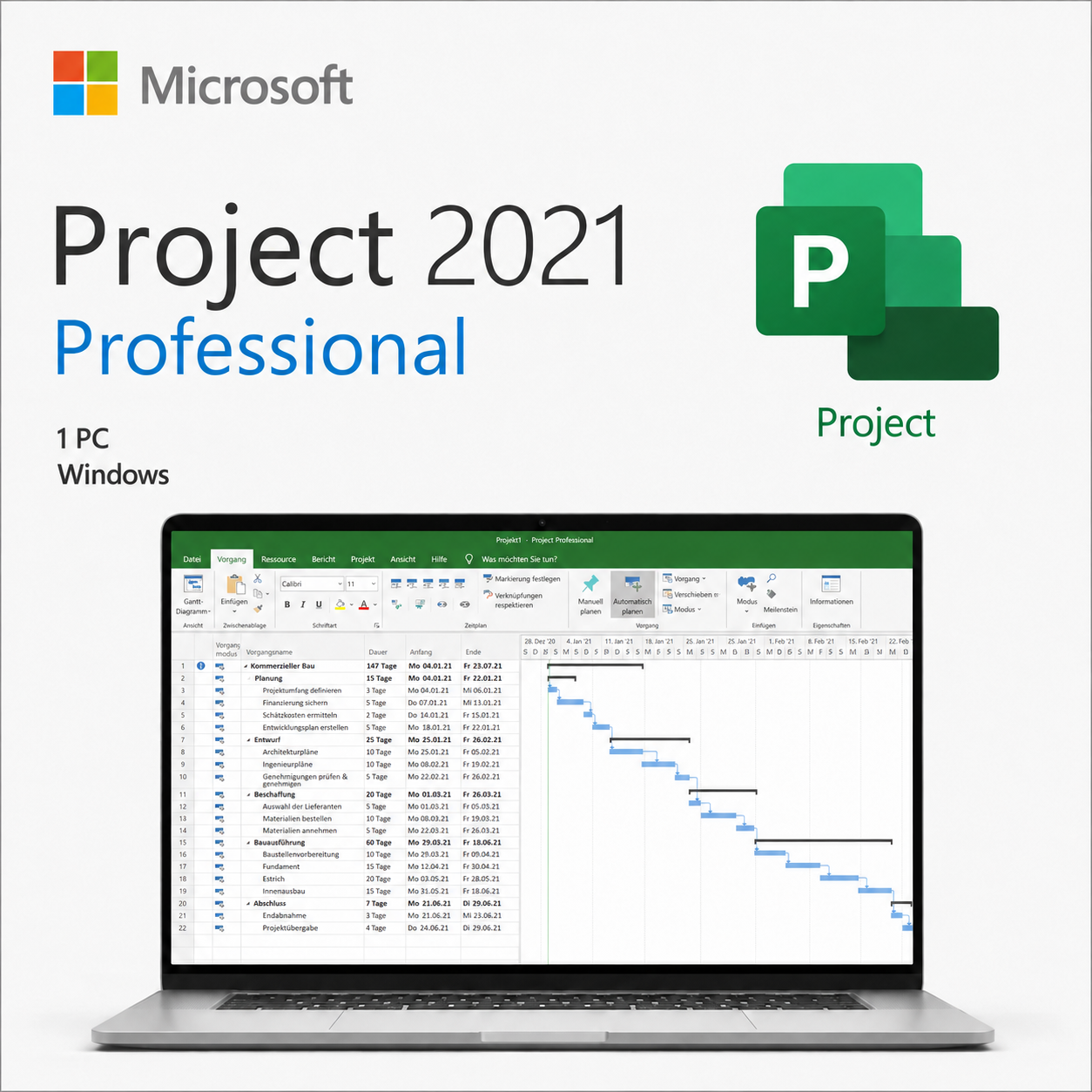 Microsoft Project 2021 Professional