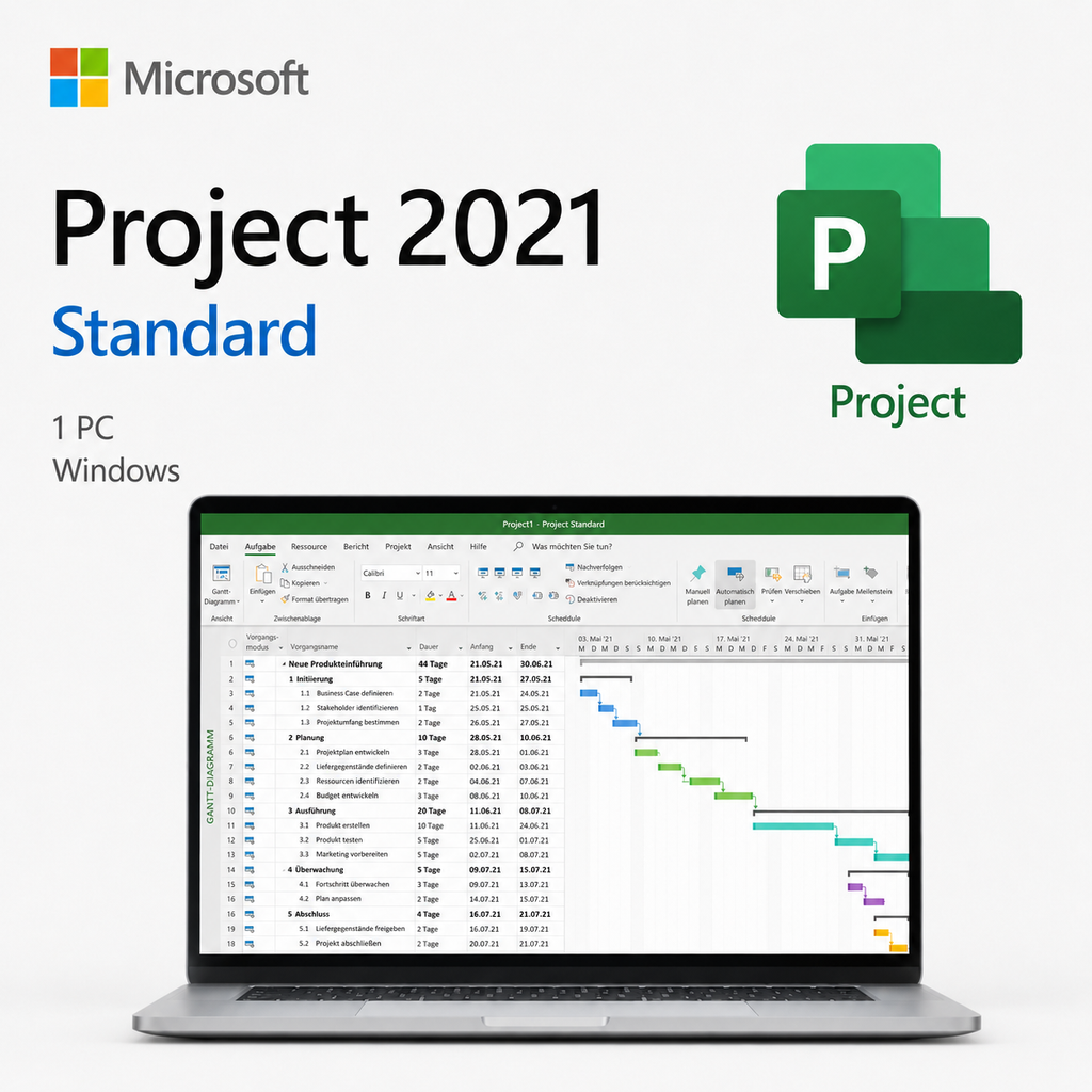 Microsoft Project 2021 Standard