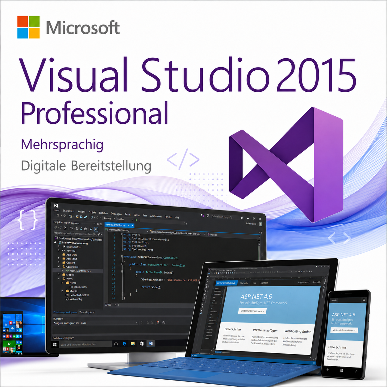 Microsoft Visual Studio 2015 Professional