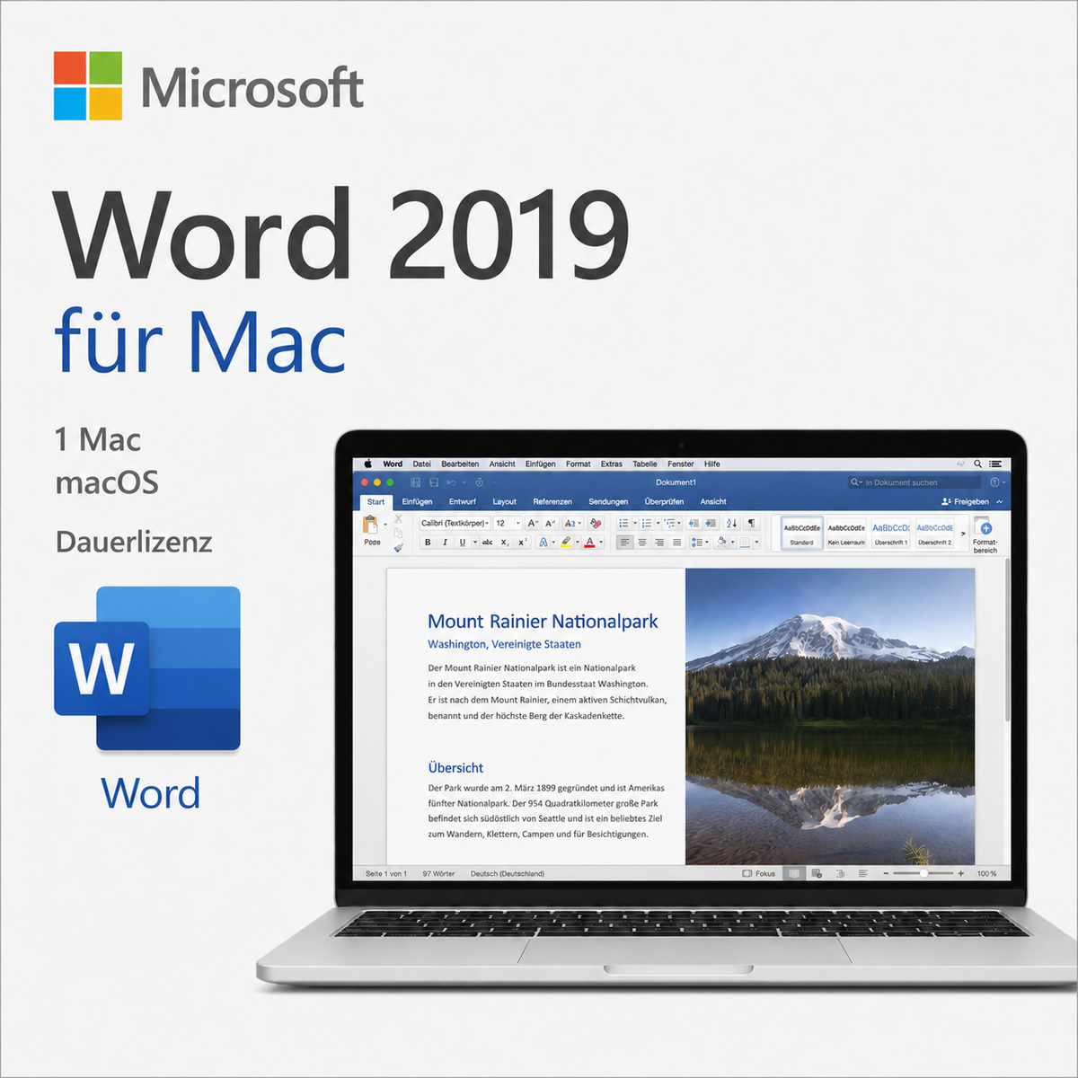 Microsoft Word 2019 für Mac