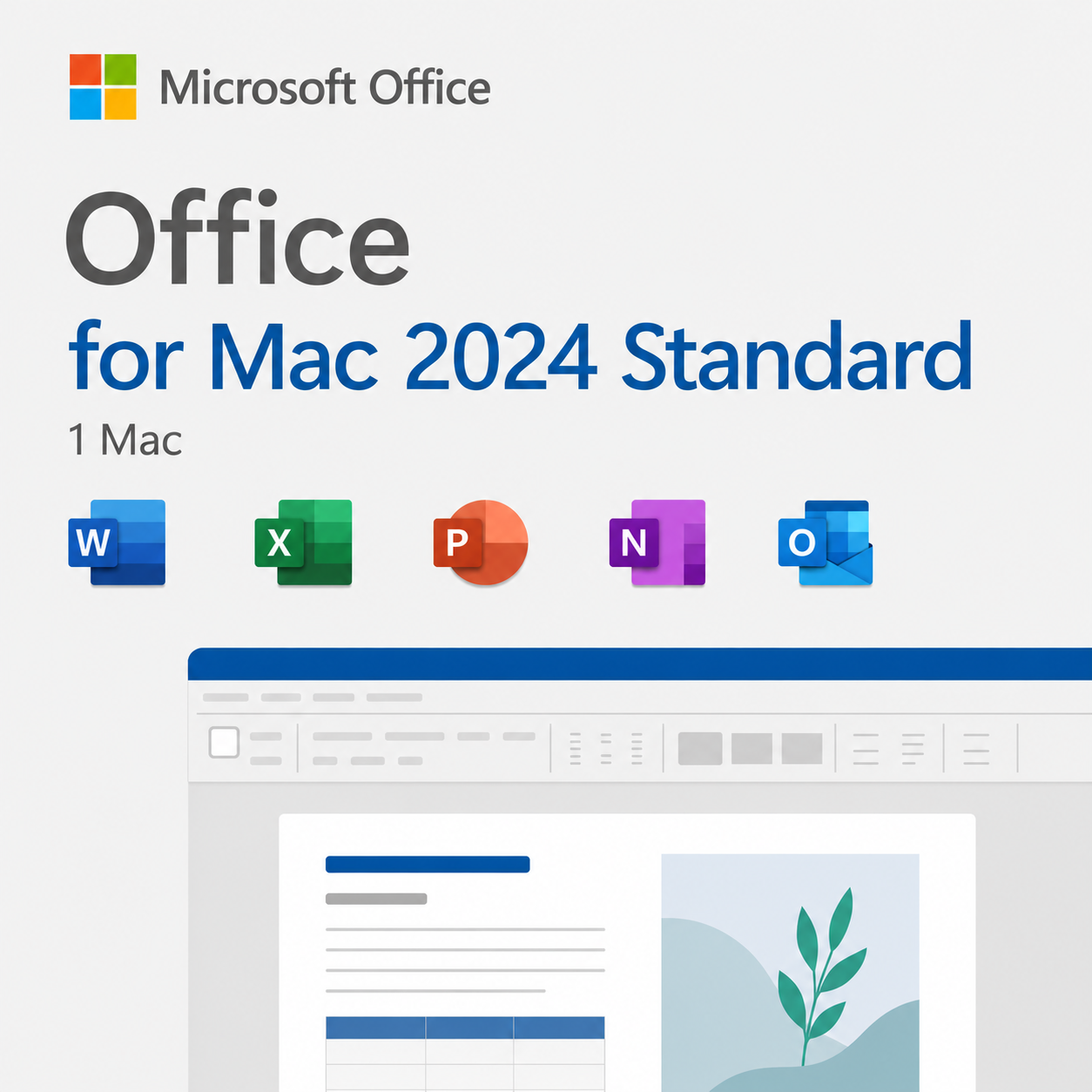 Microsoft Office für Mac 2024 Standard