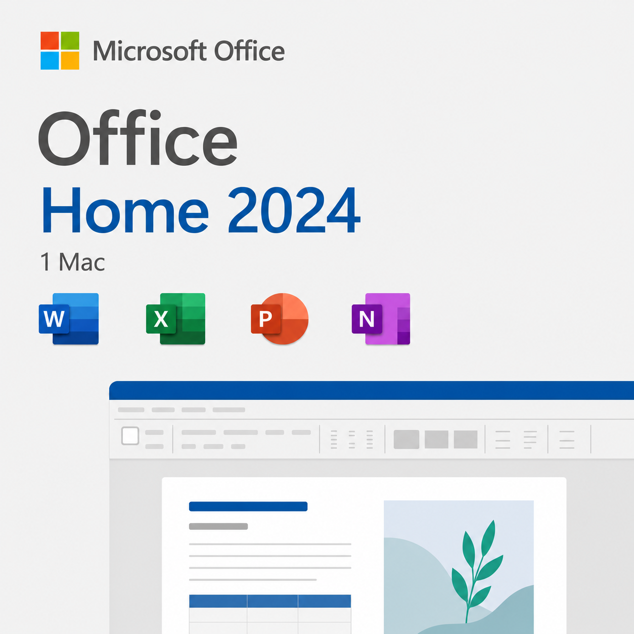 Microsoft Office 2024 Home Mac