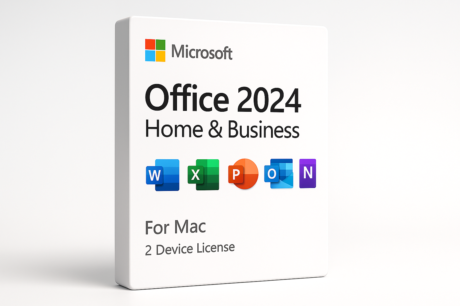 product image for Microsoft Office 2024 Home and Business for Mac, include word, excel, powerpoint, outlook, onenote, for 2 Macs