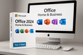 product image for Microsoft Office 2024 Home and Business Mac, include word, excel, powerpoint, onenote, outlook, for 2 Macs